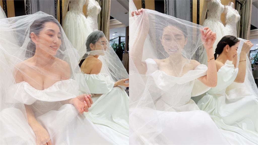 戎祥驟逝12年「遺孀賴芊合」手牽大咖男星!披白紗「感情心境」鬆口了