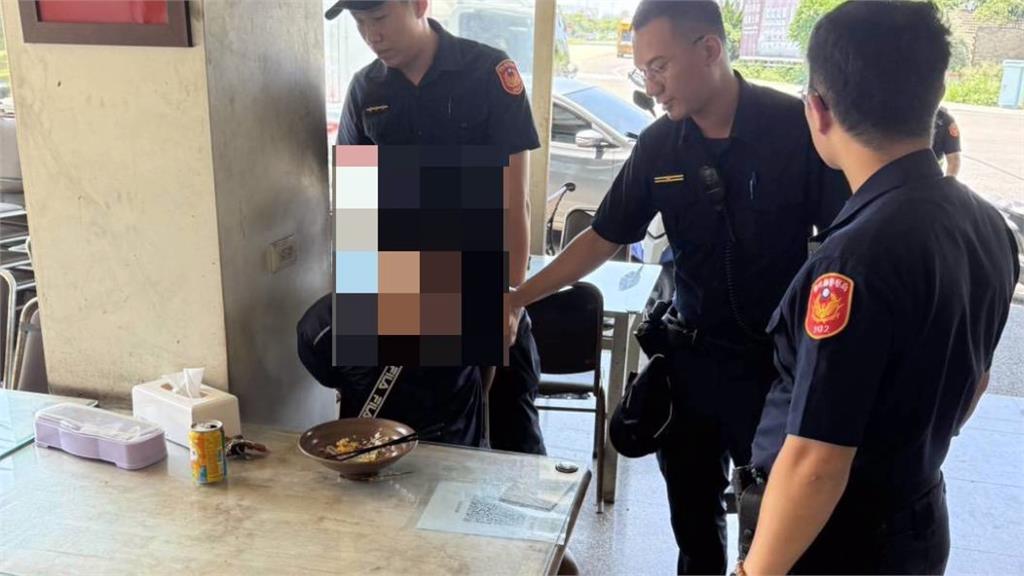 彰化爌肉飯便當吃到一半 機車竊嫌人贓俱獲當場被逮