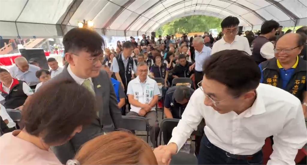 台中「東豐快」45億最後拼圖動工！　江啟臣、何欣純同台竄煙硝