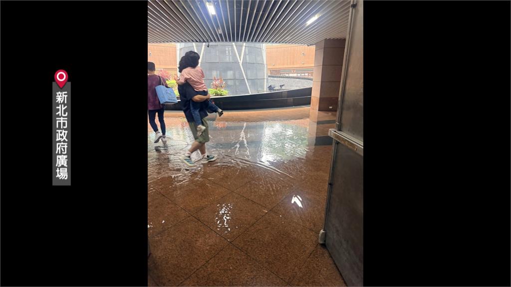 暴雨灌到半個輪胎高！　雙北台中接連傳災情下週恐迎致災雨量