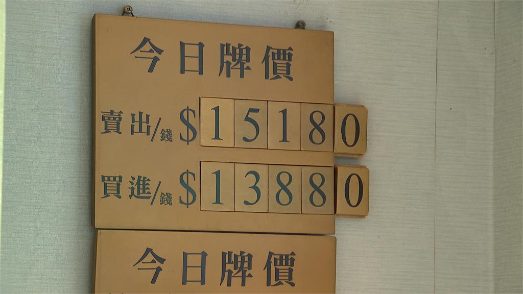 金價狂飆!銀樓擠爆買氣翻倍 民眾笑稱「比搶iPhone還誇張」