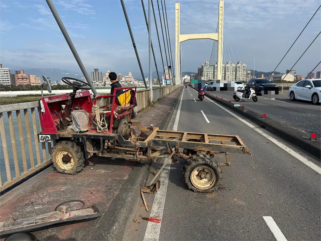 重陽橋車禍曝關鍵原因!77歲男骨折,65歲男竟…