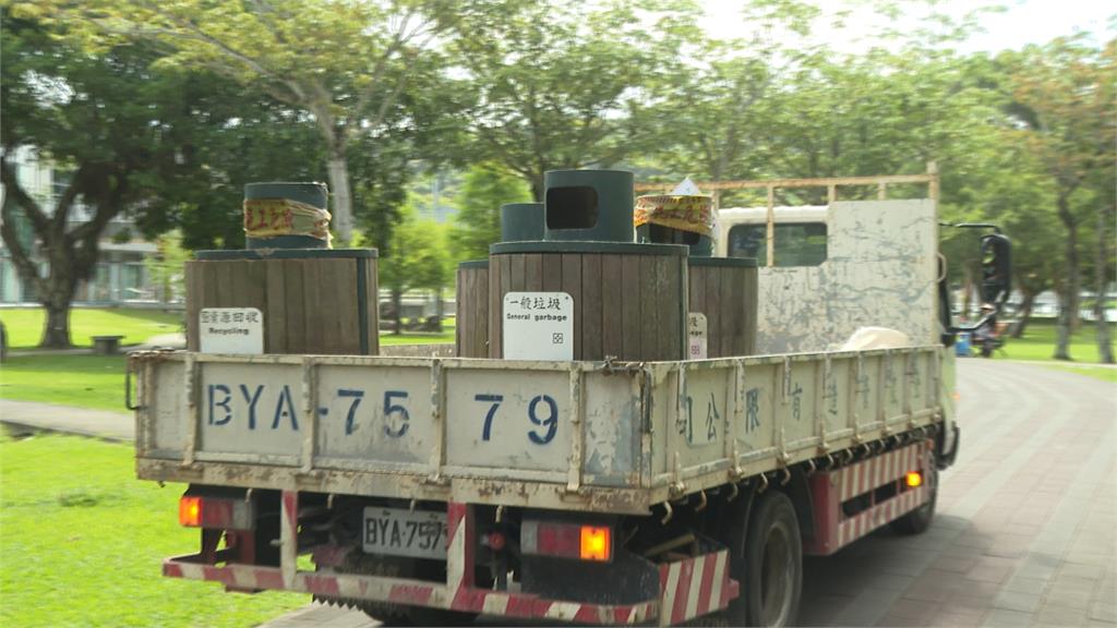 不讓鼠吃?北市大湖公園「垃圾桶遭封印」 議員批:治標不治本