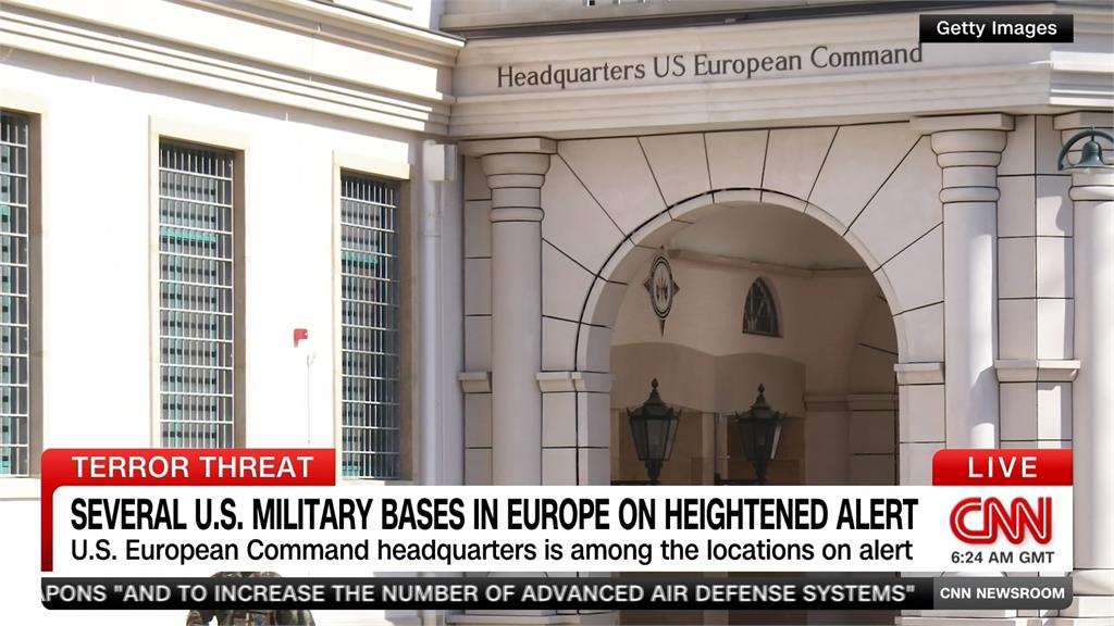 恐攻威脅上升！　歐洲多座美軍基地「恐攻警戒」升級