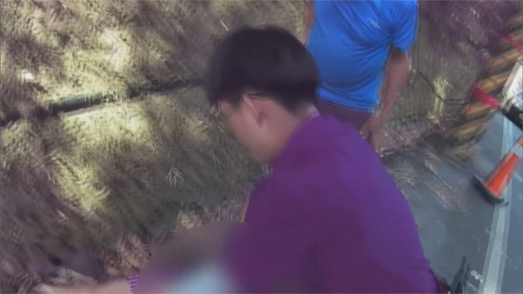 南投警辦案回程中遇摔溝騎士　救護員線上指導CPR搶救