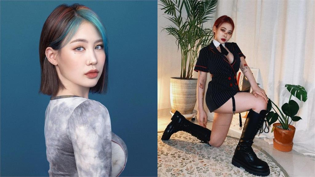 韓24歲女歌手秀美背「星球刺青」　出道9年大尺度雜誌照曝光！