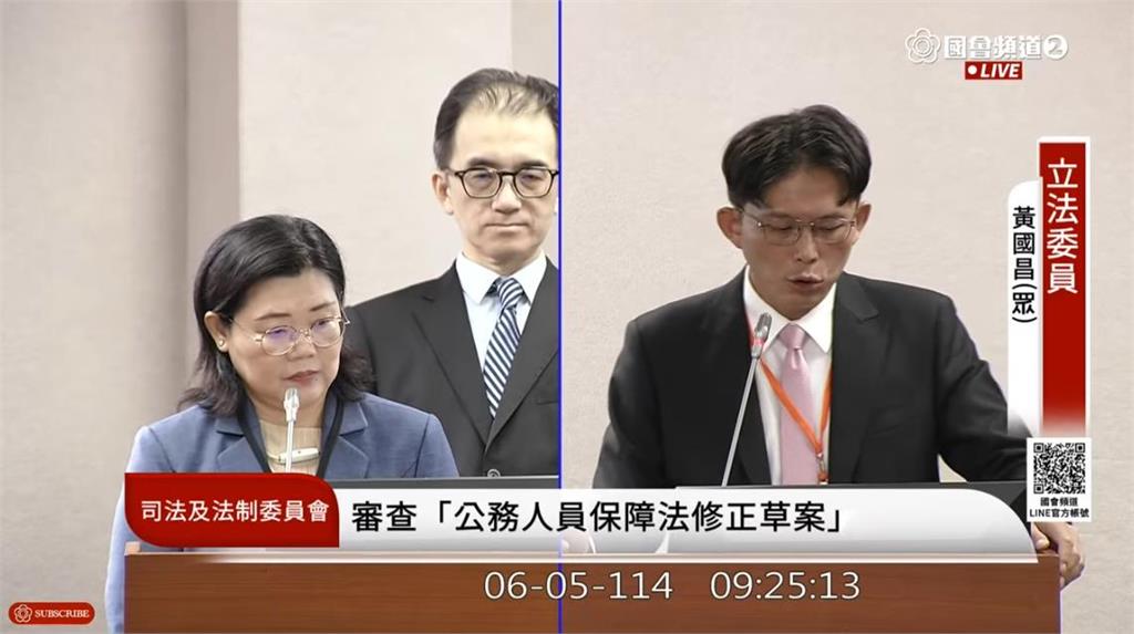 快新聞/黃國昌質詢ING!劉建忻突然暈倒 吳宗憲裁示暫時休息