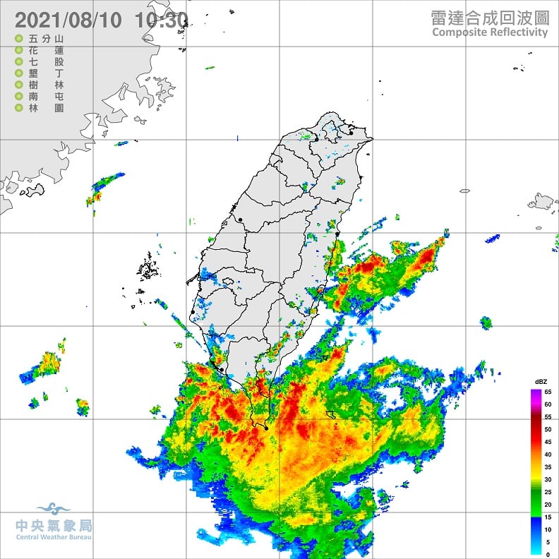 快新聞／南部朋友請小心！   鄭明典一張圖示警：這團回波會帶雨來「生命期長一些」