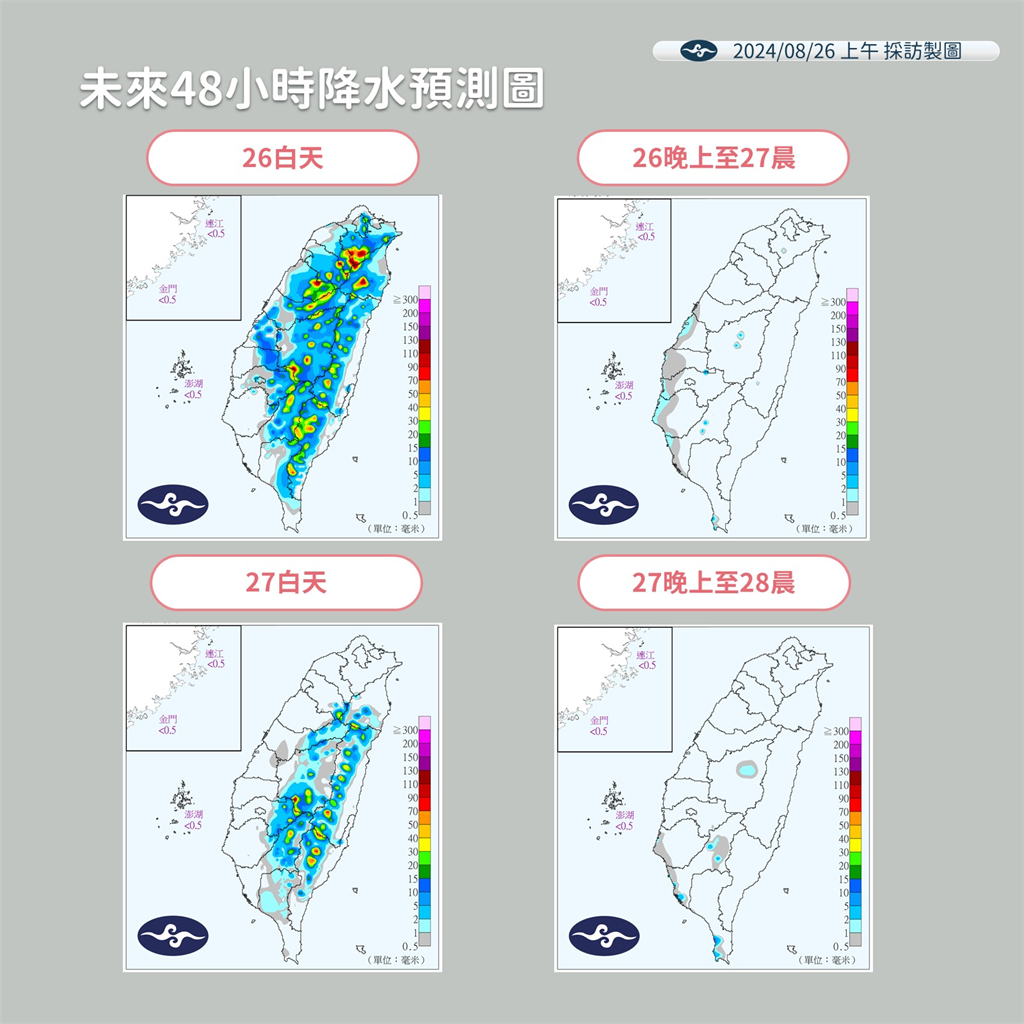 快新聞／午後雷陣雨將至！明高溫飆36度　華南低壓生成恐影響台灣