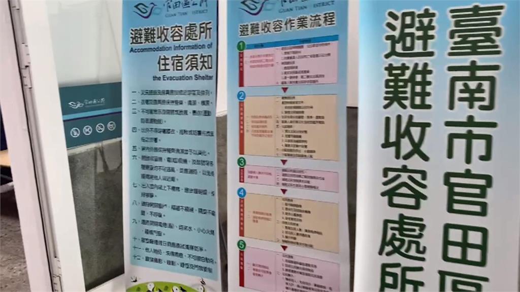 台南沿海受損民宅還沒修復 民政局整備收容處安置災民