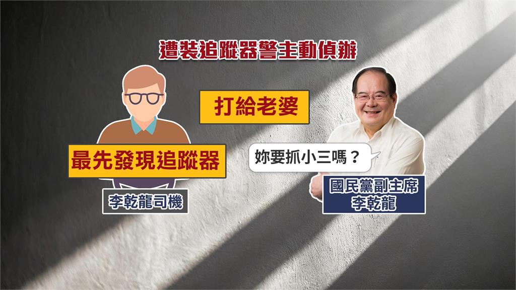 座車遭加裝追蹤器！　李乾龍稱「小事」已丟垃圾車
