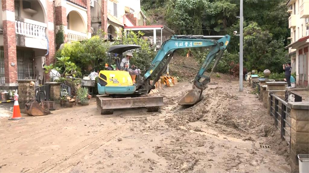 台中大坑社區遭土石流侵襲　盧秀燕時隔2天前往勘災
