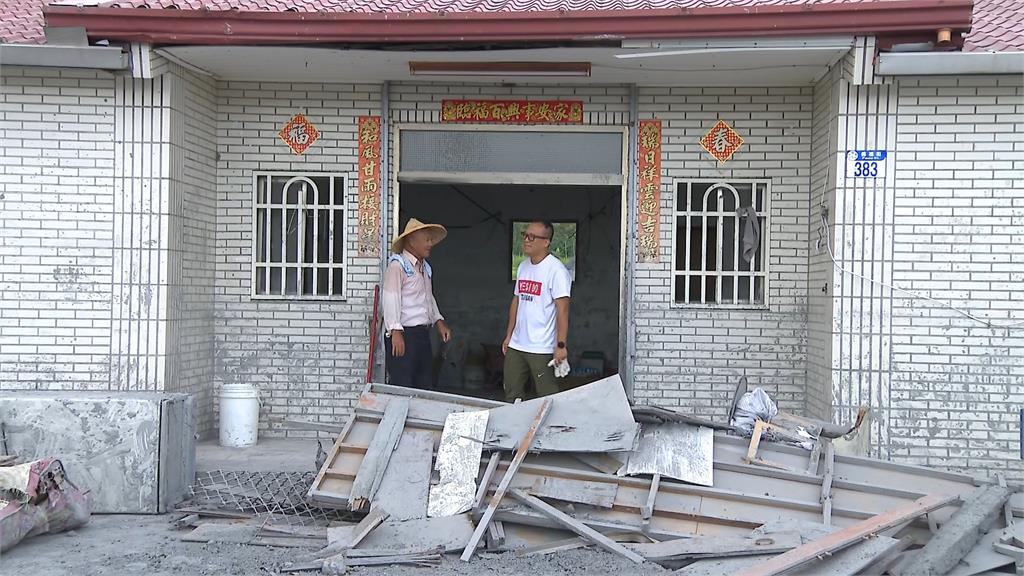 花蓮光復洪災重災40戶願住中繼屋 季連成:有3塊台糖土地可選
