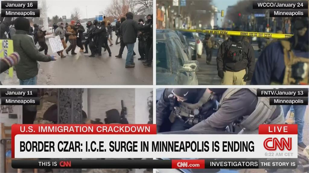 宣布終止ICE明州執法行動　邊境沙皇：會繼續縮減執法人員