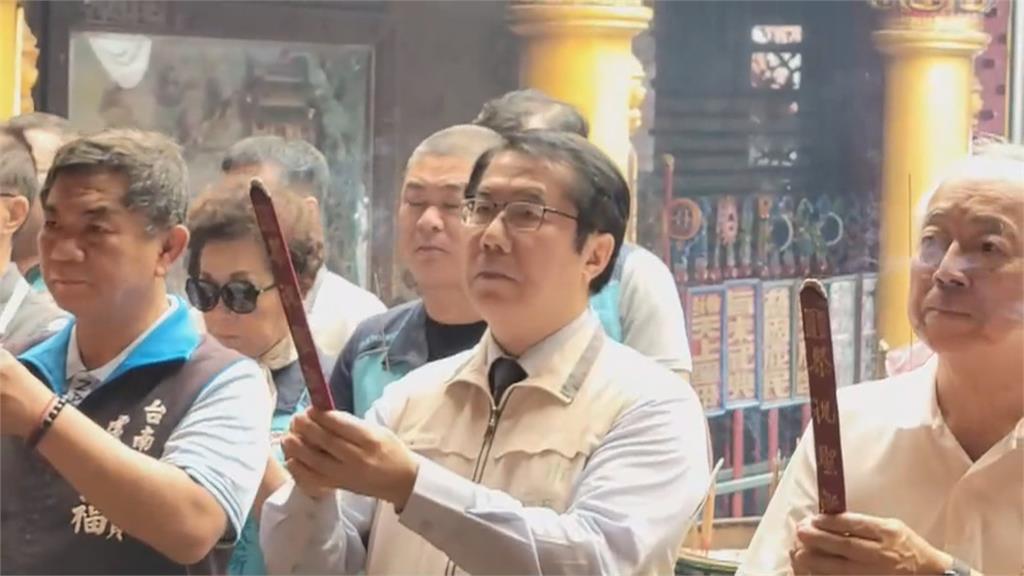 台南安平開台天后宮祈雨法會 黃偉哲擔任主祭盼「下對地方、勿致災」