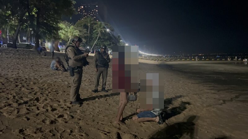 芭達雅海灘男女「肉體交疊」海上激戰！限制級聲音惹注目…遊客嚇傻急報警