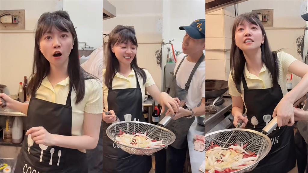 台南超香正妹「炒鱔魚倒出猛料」竟是高嘉瑜!失業一年半近況流出網猛盯:玩火