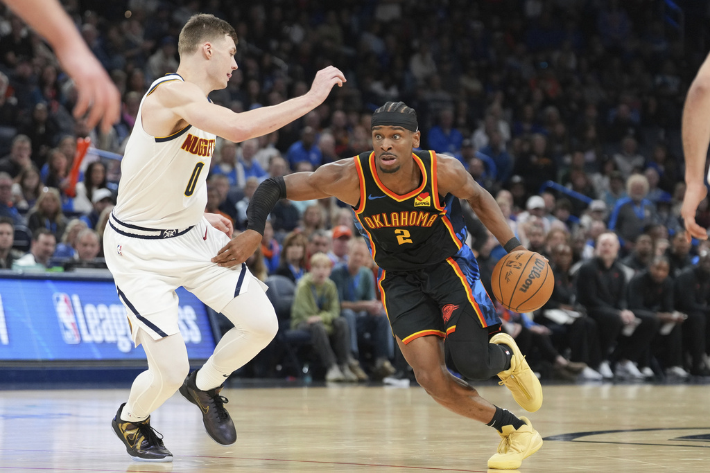 NBA(影)／本季MVP熱門大對決!　雷霆SGA技壓金塊小丑還比肩喬神