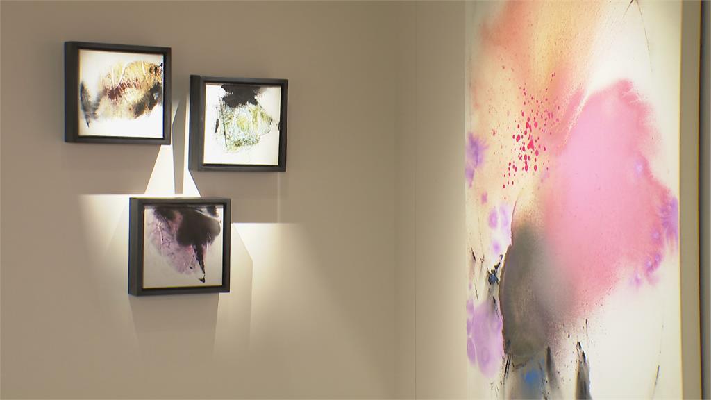 藝術家林順雄新個展　抽象筆觸表達內心感受