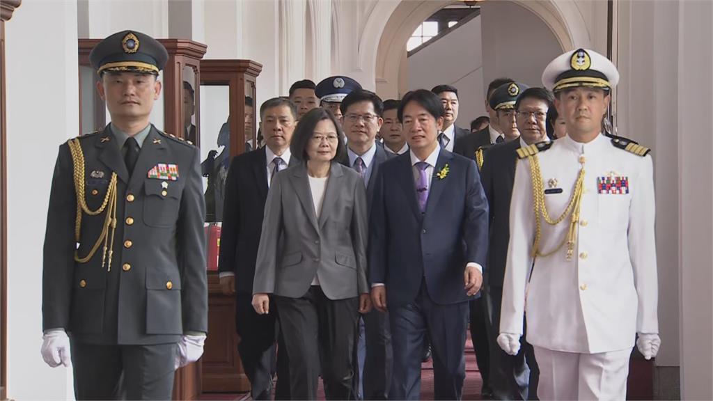快新聞/賴清德蕭美琴今宣誓就職 由立法院長韓國瑜授與印信