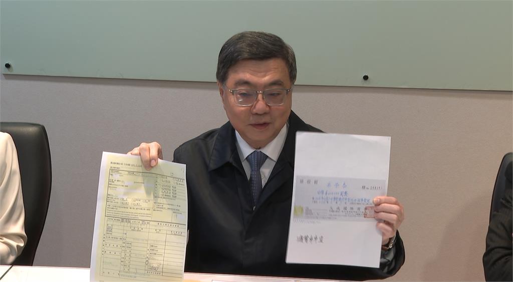 快新聞／卓榮泰出手了！親曬「赴日自費單據」打臉藍白　粉碎花公帑謠言