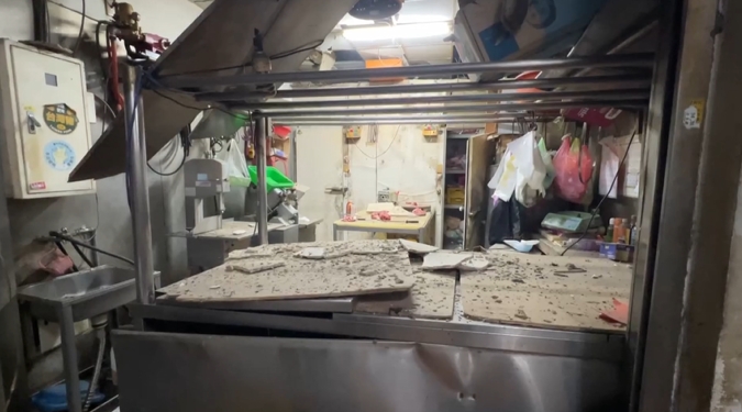 台中建國市場疑瓦斯外洩氣爆 攤商遭炸爛、4人輕傷