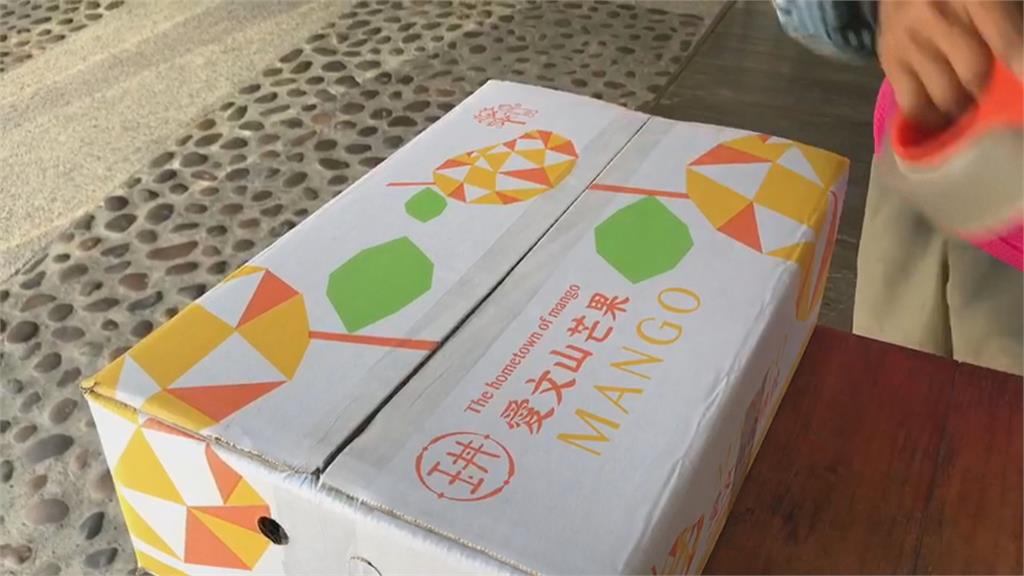 感恩捐贈疫苗！ 台南回送日本200箱愛文芒果