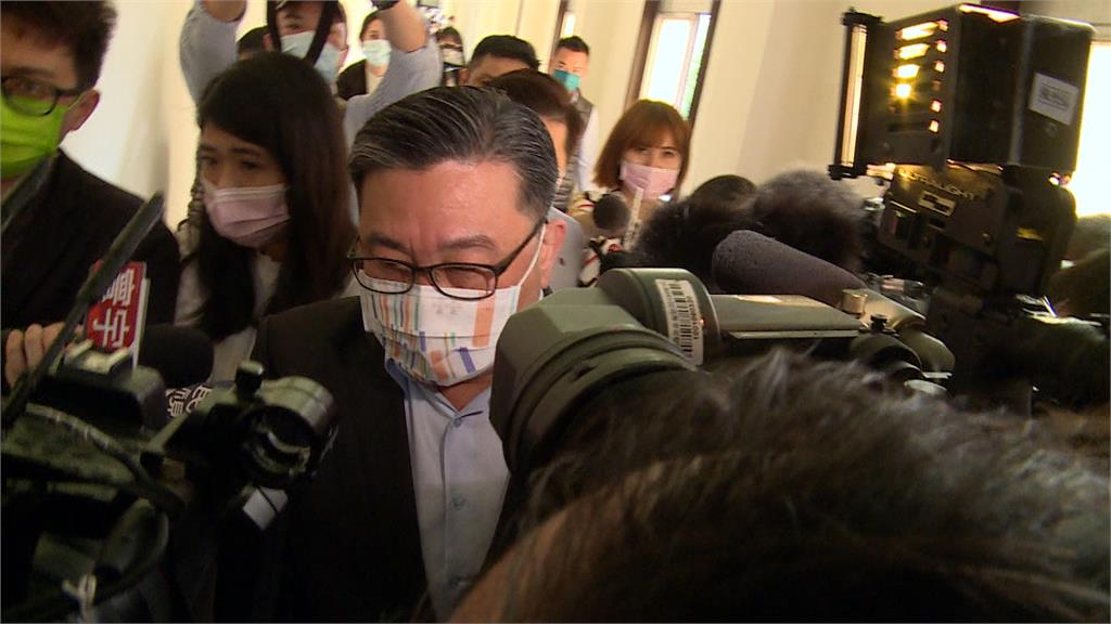 2008張銘清跌倒事件 妻子陪同王定宇出面開記者會