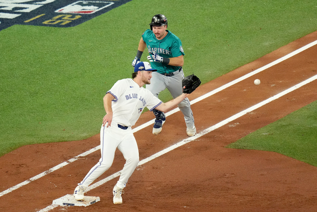 MLB(影)/藍鳥菜鳥先發投手一向以K功見長! 卻在季後賽演出生涯前3次雙殺