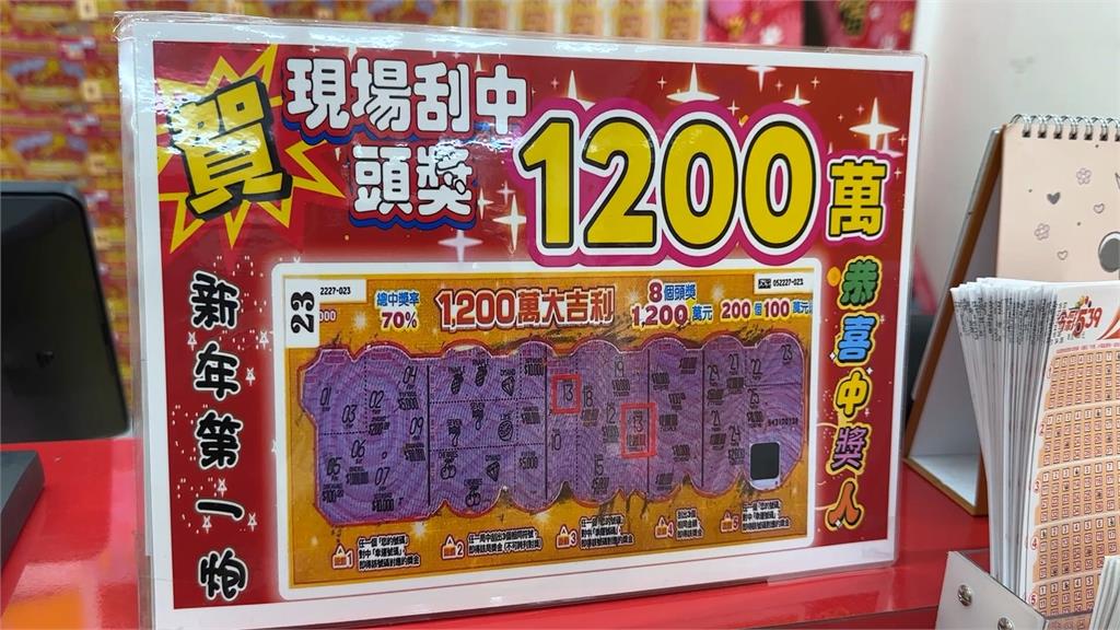 台彩獎金史上最高！　春節再推5款刮刮樂　總獎金近400億