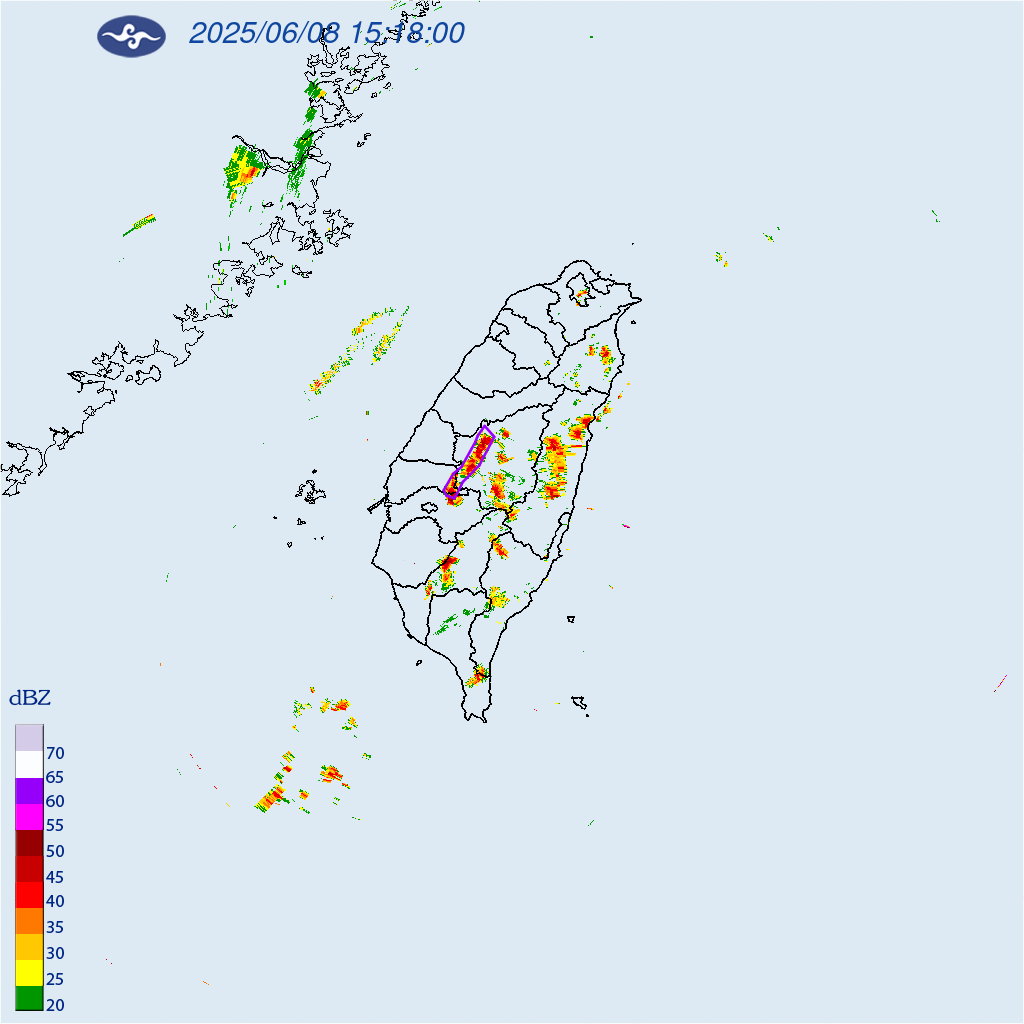 快新聞/14縣市大雨特報 大雷雨開轟3地區「持續1小時」