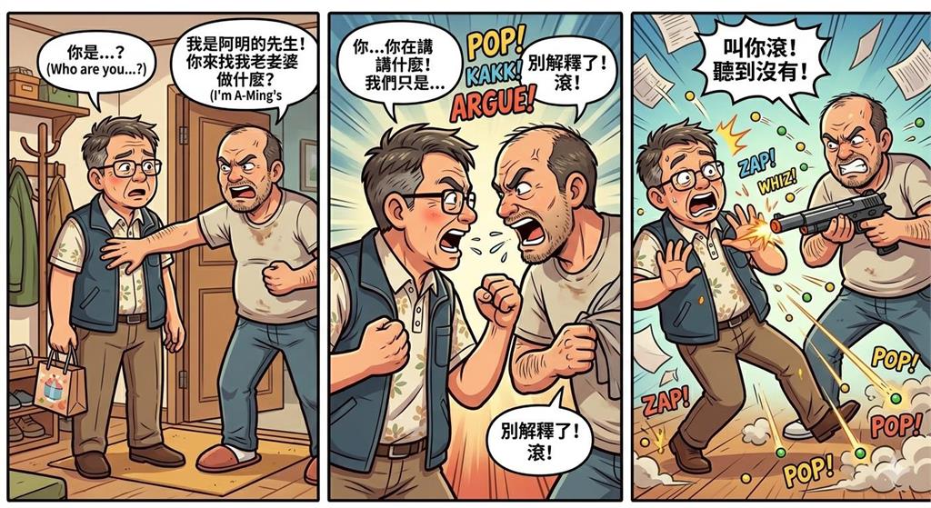可以跟我老婆發生關係！他赴約遭「人夫拔槍掃射」結局神展開…網笑暈：免費的很貴