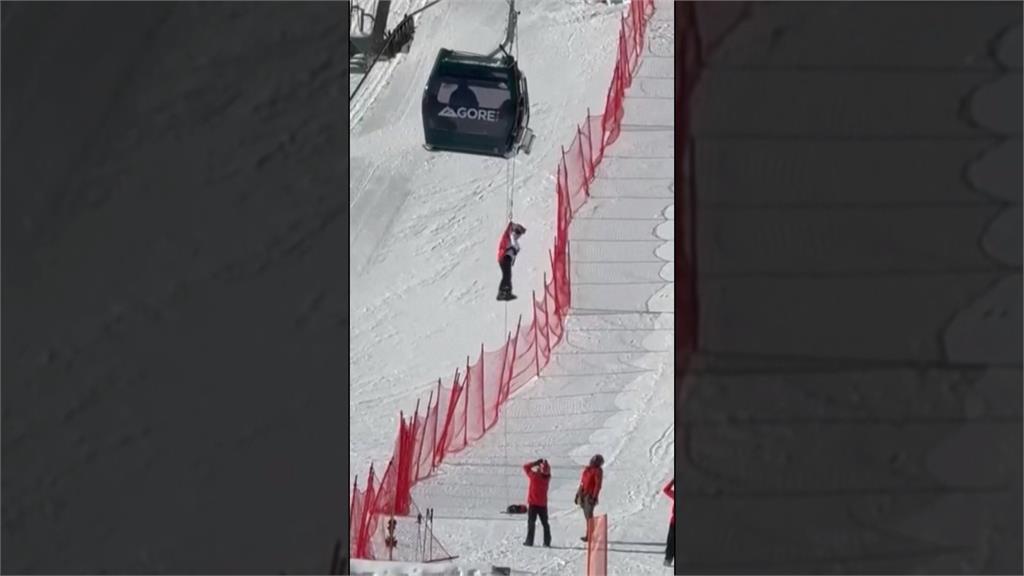 紐約滑雪勝地纜車故障　波士頓皮卡車卡公路護欄