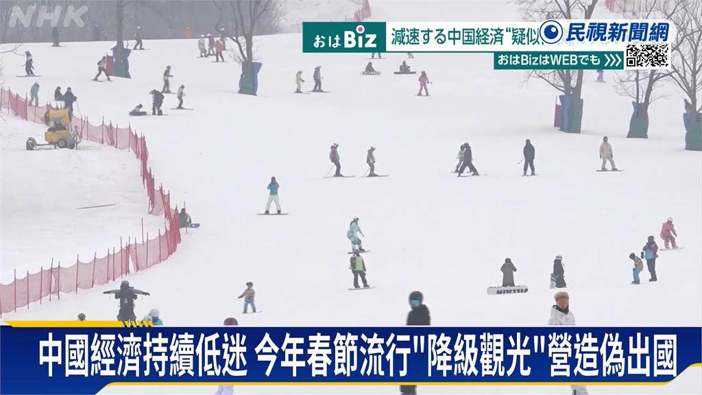 中國經濟持續低迷！　民眾流行「降級觀光」