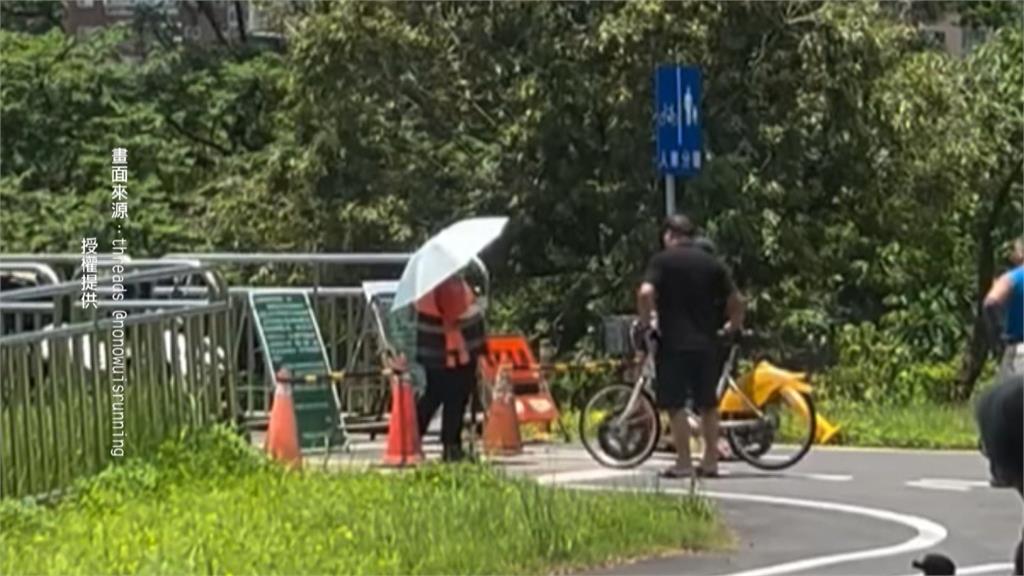 不滿路無法過！單車男打女義交　警掌握對象將通知到案