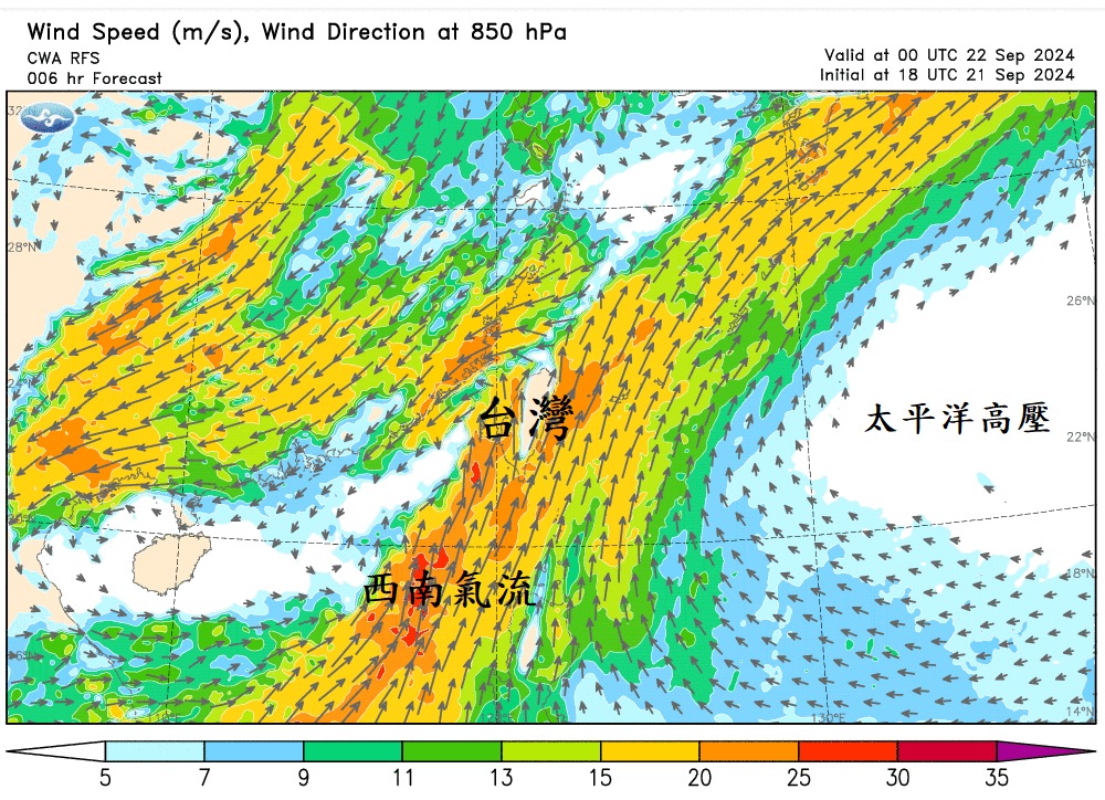 豪雨狂炸全台！鄭明典曬雨量圖「南台灣下到發紫」籲3地區：急需關注了