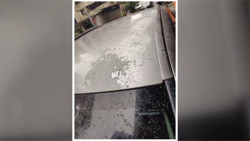 不明液體從天而降！　轎車車頂、擋風玻璃遭腐蝕！保險還不理賠