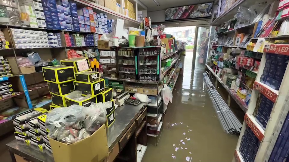 凱米暴雨炸中南部!南臺灣慘淪「水世界」 水淹民宅家電全泡水報銷