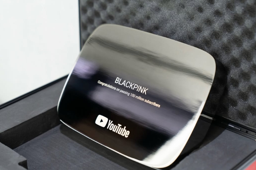 YouTube紅鑽石獎牌再+1！BLACKPINK訂閱登「1億俱樂部」寫歷史