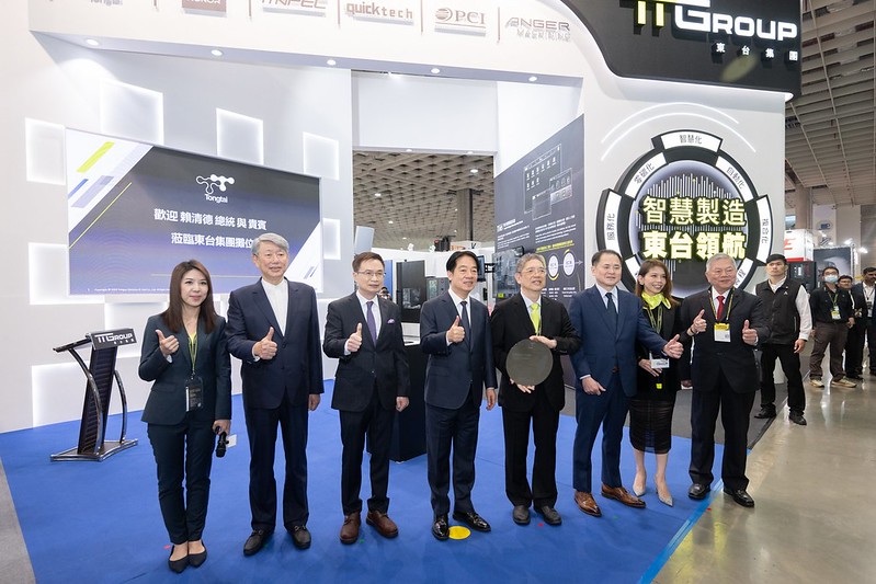 快新聞/總統出席台北國際工具機展 盼台灣工業水準更上層樓