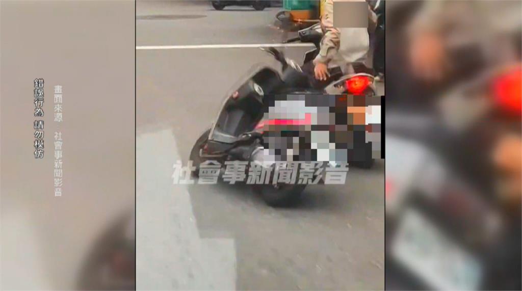 車行員工「耍特技牽車」害機車重摔 車主怒:業者未告知