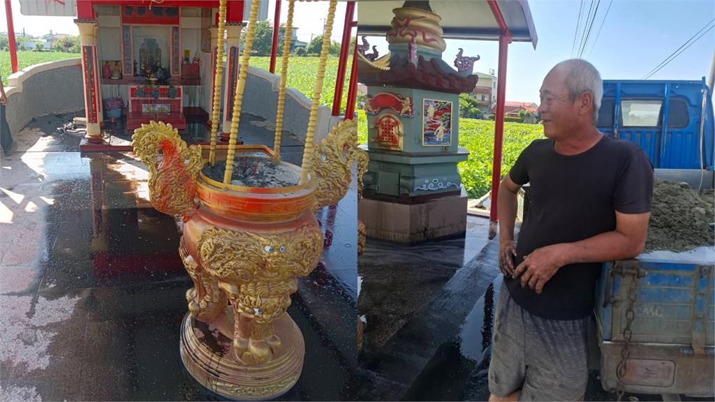 高雄土地公廟遭「潑黑漆、丟蛇」!神明降駕「訴1事」真相曝光竟是他搞的鬼