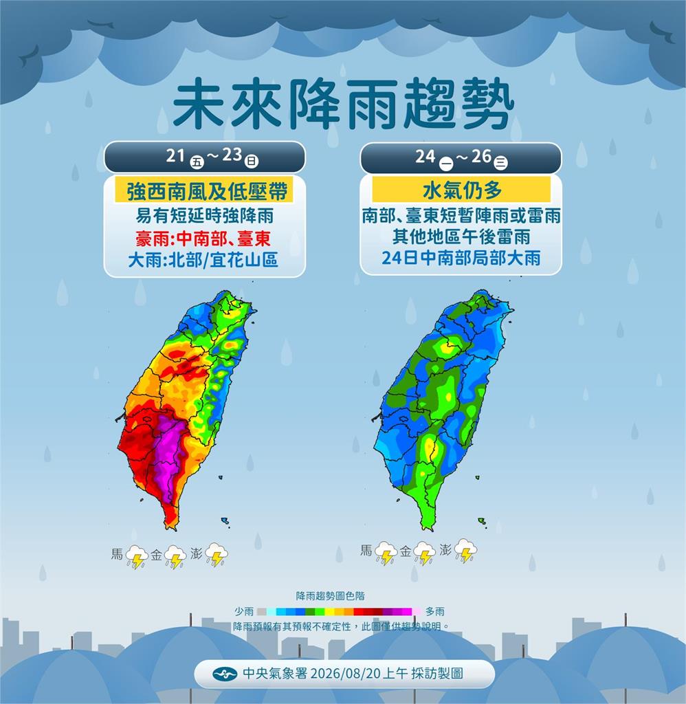 快新聞／輕颱沙德爾恐逼近台灣？氣象署曝最快接近時間　路徑仍有變數