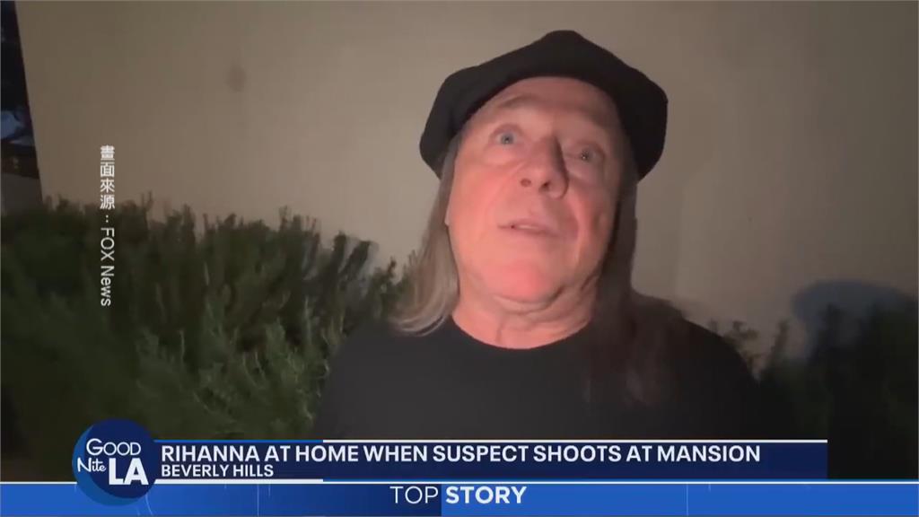 流行樂天后蕾哈娜豪宅遭掃射　子彈穿牆幸無人傷