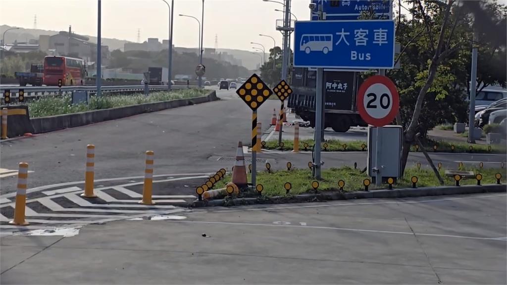 國1楊梅休息站出事！　男疑用輔助駕駛「分心」連撞5車