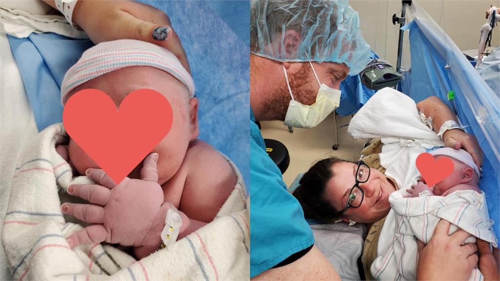 美國媽產「6KG巨嬰」一出生如9個月大　醫嚇壞：27年來從沒看過！