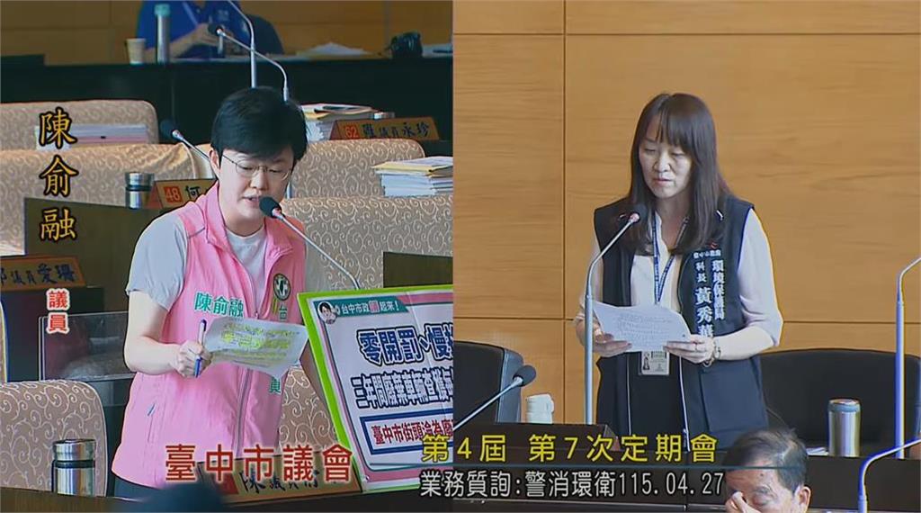 快新聞／台中環保局長吳盛忠議場「度估」被抓包　遭議員怒斥、終遭請出場