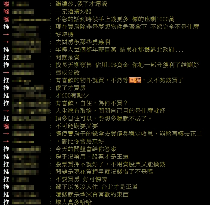 28歲男為買房信貸「All in股市」！提前賺到頭期款竟「捨不得賣」掀2派狂戰