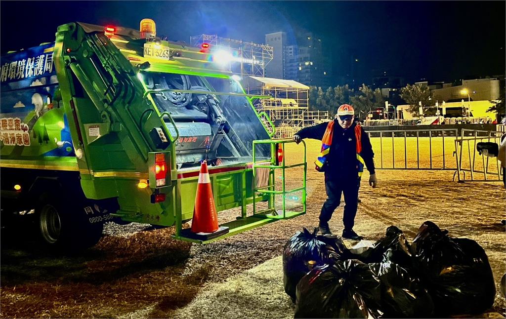 台南跨年晚會落幕　元旦凌晨2點恢復主場地市容         