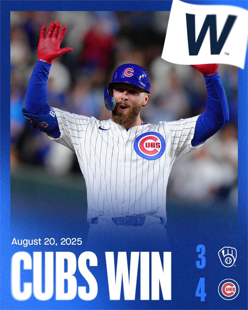 MLB(影)/大聯盟霸主風城踢到鐵板!小熊三連勝灌醉釀酒人再縮小勝差